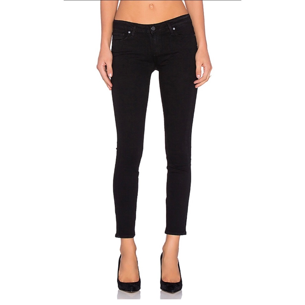 PAIGE black ankle jeans